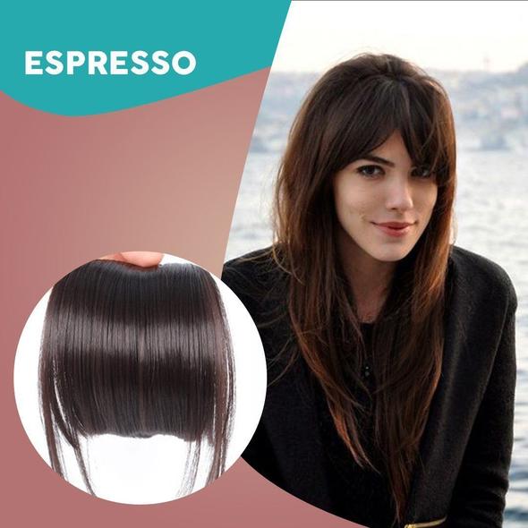 🔥Seamless 3D Clip-In Bangs Hair Extensions