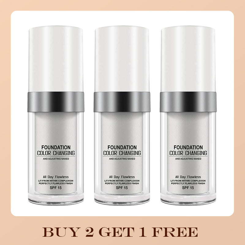 🎁Buy 2 get 1 Free⏳Colour Changing Mature Skin Foundation