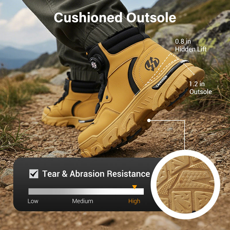 Men's Outdoor Swivel Buckle Work Shoes
