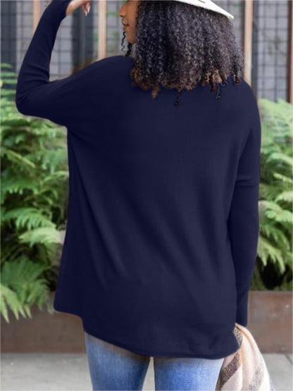 💥HOT SALE 50% OFF💥LONG SLEEVE THUMBHOLE SWEATER POCKET TUNIC💥