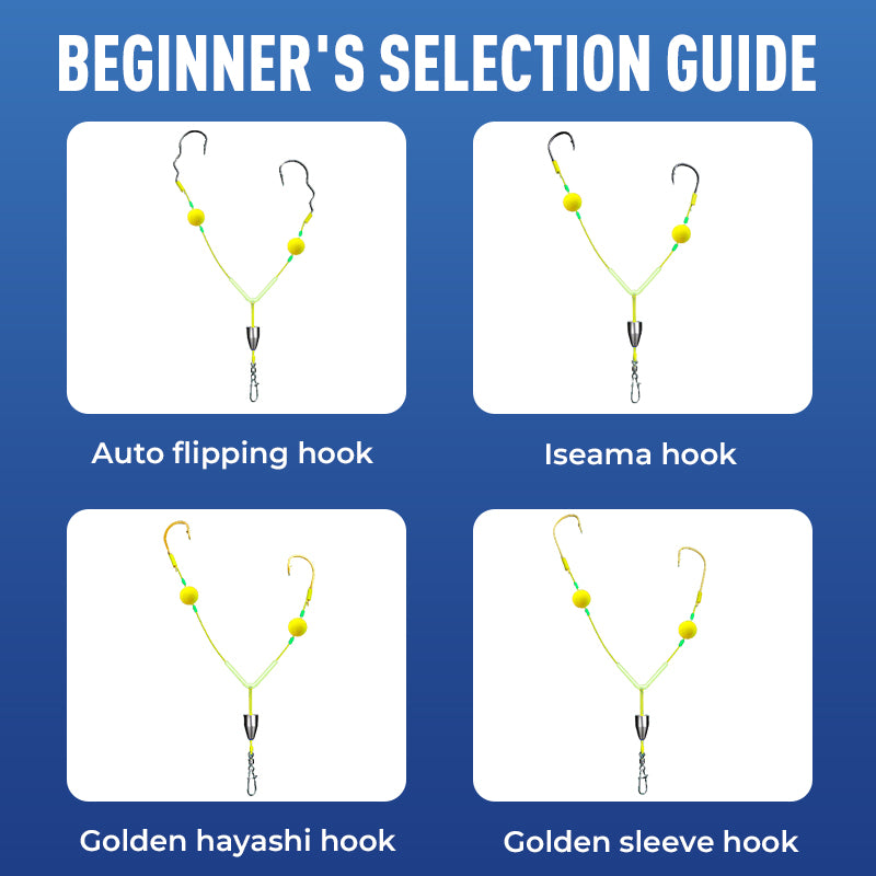 🪝🐟Buy 3 Get 2 Free 🎁Reverse Bottom Fishing Rig Hook