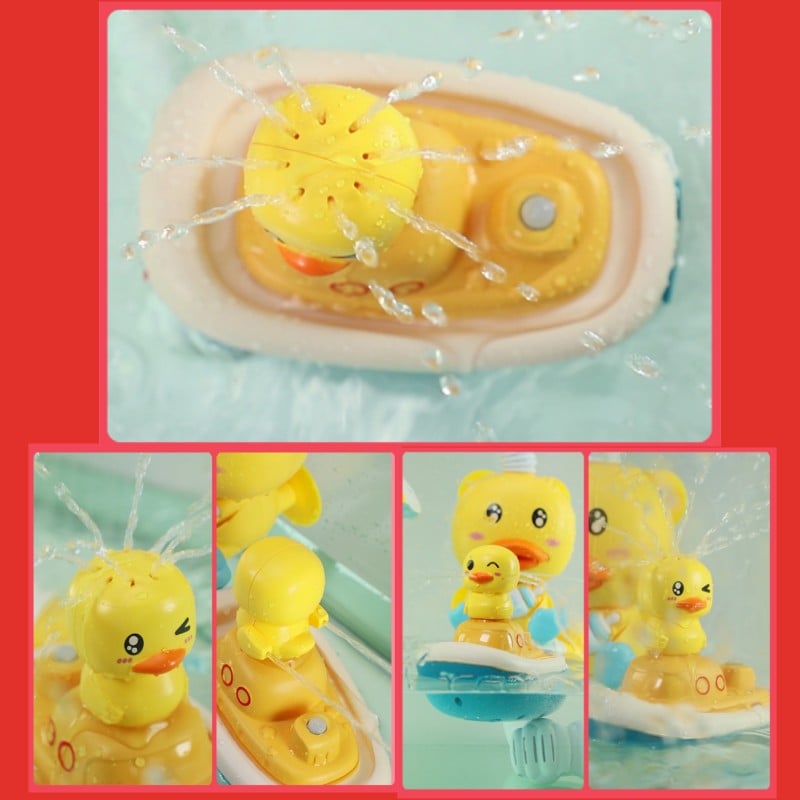 🔥Hot Sale✨Electric Duck Boat Shower Baby Bath Toys - Free Shipping&COD