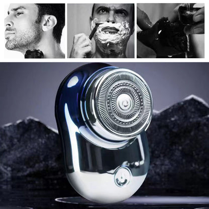 Compact Precision Mini Razor for Men - Portable Grooming On-the-Go