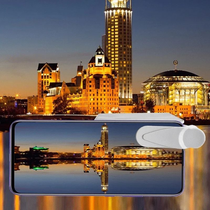 🎊Easily Enhance The Atmosphere of Your Photos📱Smartphone Camera Mirror Reflection Clip Kit