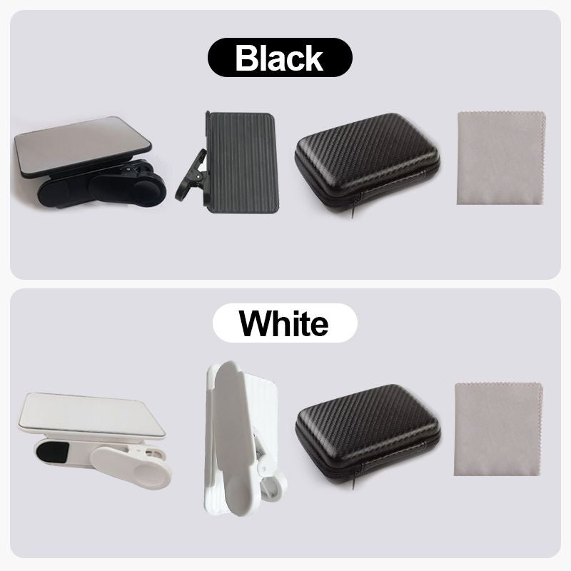 🎊Easily Enhance The Atmosphere of Your Photos📱Smartphone Camera Mirror Reflection Clip Kit