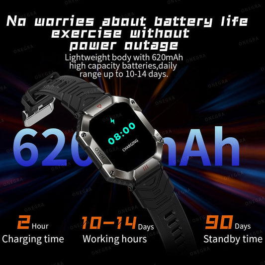 🛍️66% OFF🛡️IP68 Military-Grade Smart Watch with AI & BT Call⌚