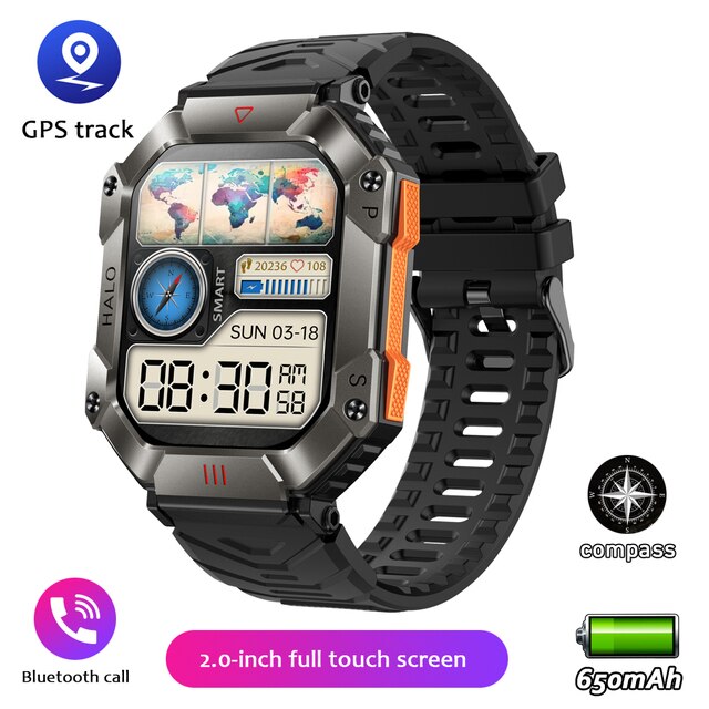 🛍️66% OFF🛡️IP68 Military-Grade Smart Watch with AI & BT Call⌚