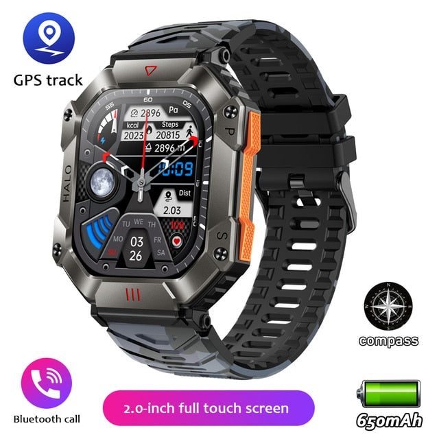 🛍️66% OFF🛡️IP68 Military-Grade Smart Watch with AI & BT Call⌚