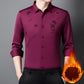 Men's Bamboo Print Casual Business Shirt