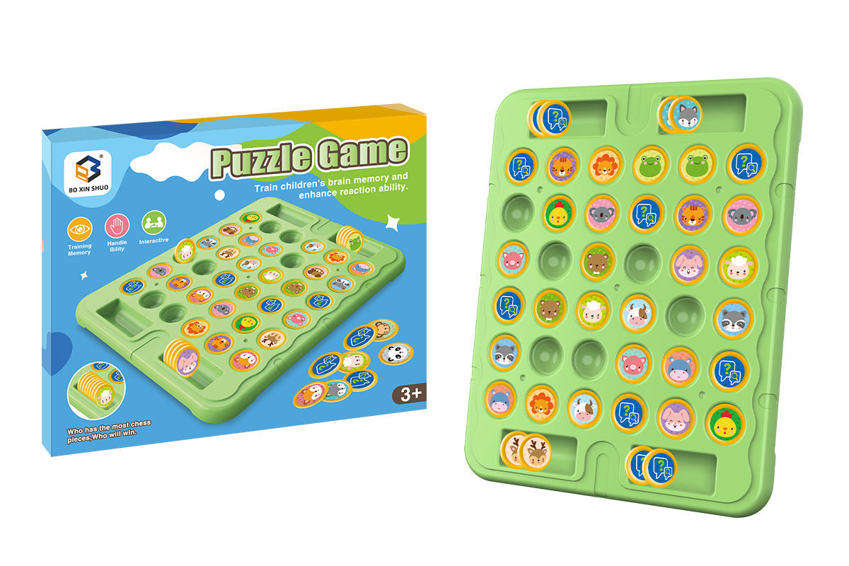 🔥HOT SALE 49% OFF🔥Kids' 2-Player Animal Flip Chess