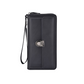 Men's Short Business Soft Faux Leather Ultra-Thin Wallet
