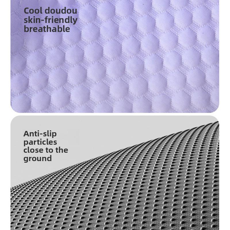 Pet cooling mat cool skin friendly breathable top and anti-slip bottom