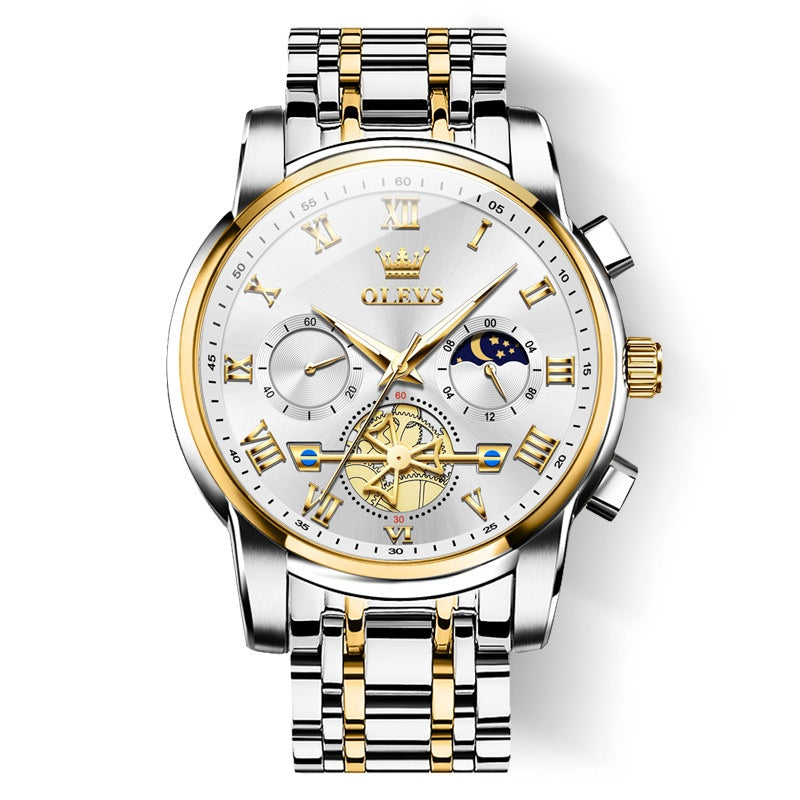 💎The Most Special Gift For a Man⌚Luminous hollowed out men's watch