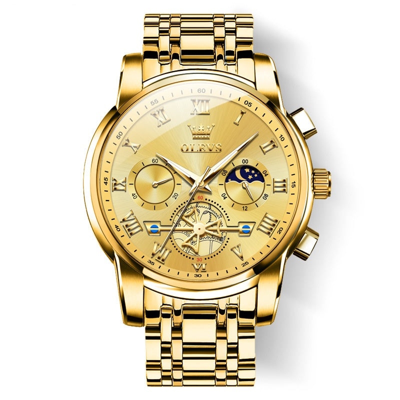 💎The Most Special Gift For a Man⌚Luminous hollowed out men's watch