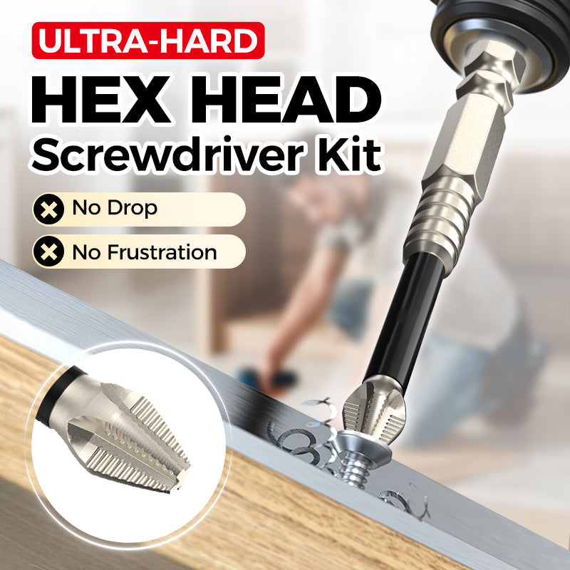 💥Hot Sale 50% OFF🔥Strong Magnetic Electric Hex Head Screwdriver Set