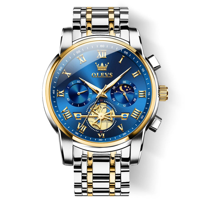 💎The Most Special Gift For a Man⌚Luminous hollowed out men's watch