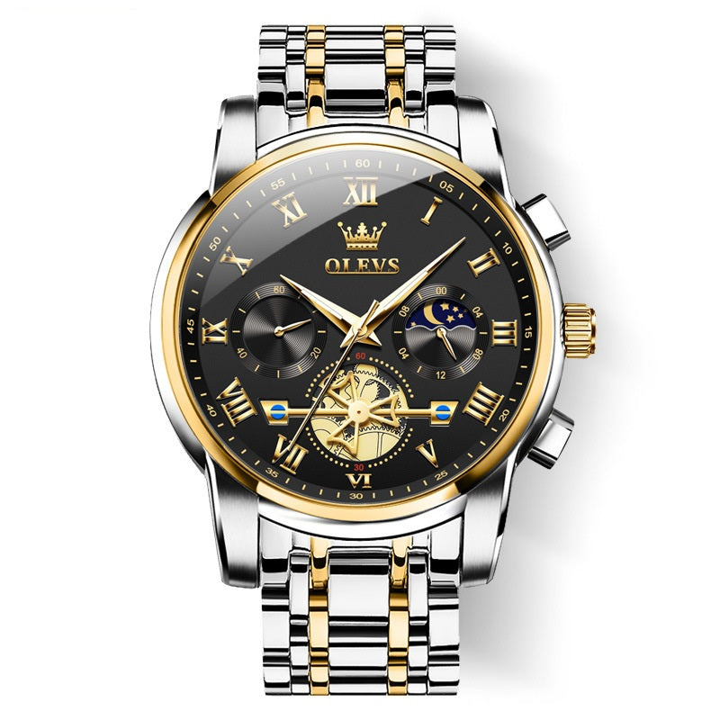 💎The Most Special Gift For a Man⌚Luminous hollowed out men's watch