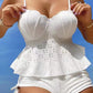 👙🌊Women's Steel Brace Solid Color Halter Split Bikini💥 50% OFF for a Limited Time! Elegant steel bra design, showcases charming curves, essential for summer beaches!