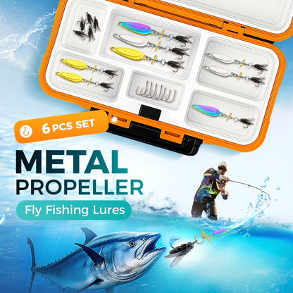 🔥HOT SALE 50% OFF🎣Metal Propeller Fishing Lure for Catching Fish