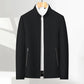 ✨Men's Standing Collar Zipper Casual Jacket