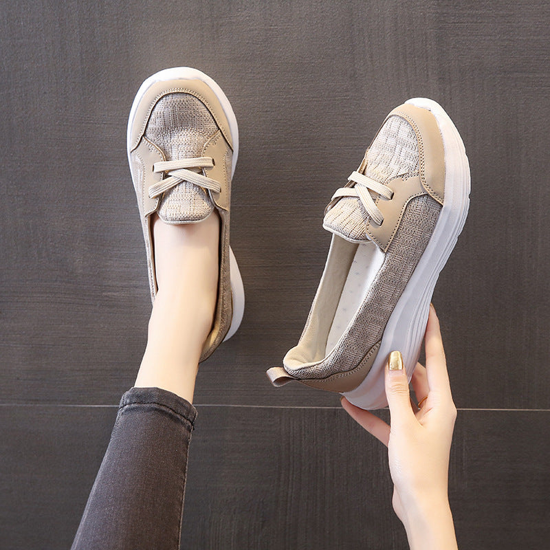 👟💥Limited Time 50% OFF🔥 Orthopedic Women's Breathable Slip On Arch Support Non-slip Shoes - Comfortable Every Step, Healthy Every Day!