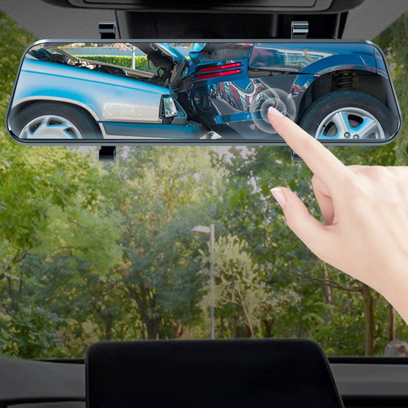 🔥4K Rear View Mirror Dash Cam