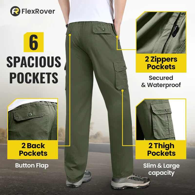💖HOT SALE 50% OFF👖Multi-Pocket Durable Ultra Comfort Loose Fit Pants