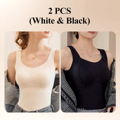 💖Black Friday Big Sale 50% OFF🌹[Women’s Gift] Thickened Warm Tank Top with Shelf Bra