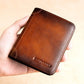 💼 FLASH 50% OFF SALE! Minimalist RFID Blocking Leather Wallet for Men – Slim Genuine Cowhide Wallet for Everyday Carry