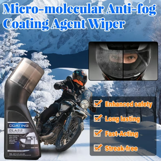 🔥Micro-molecular Anti-fog Coating Agent Wiper