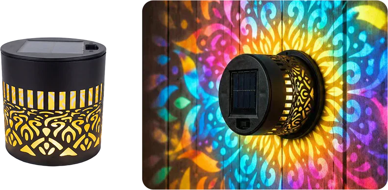 📢Last Day 50% Off🪐Solar-Powered Mandala Projector Light🌌✨