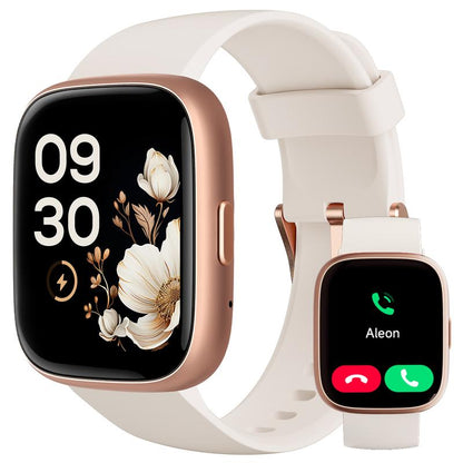 Smart Watch for Women Men, Fitness Tracker with Answer/Make Calls, Fitness Watch with Sleep Tracker/100 Sports/IP68 Waterproof Pedometer