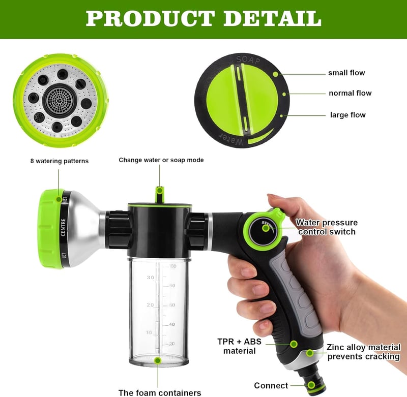 🔥 "Foam Master 8-in-1!  💦 Your New Cleaning Superpower"