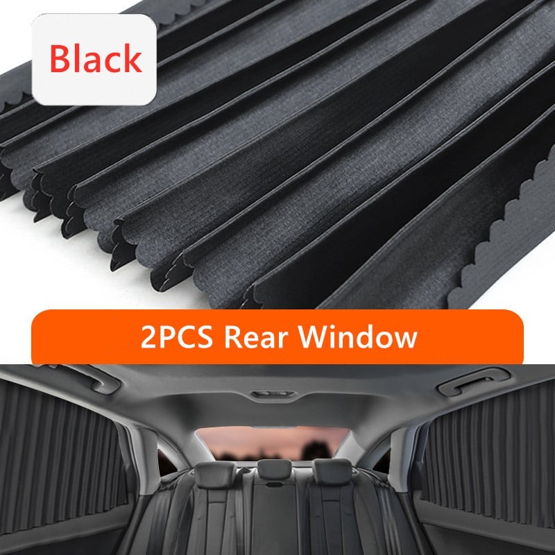 🚗🛡️Magnetic Track Universal Car Side Window Privacy Sunshade Curtain🛡️ Easy Install, Privacy Protection, Essential for Summer Drives!