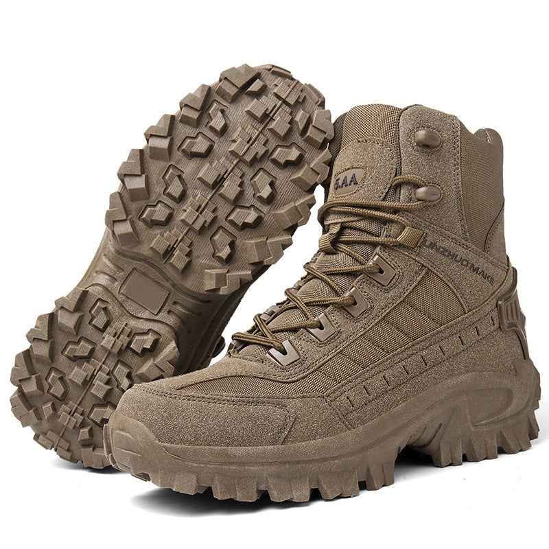 🔥LIMITED SALE 50% OFF💧🥾Waterproof and Non-Slip High Top Tactical Sports Boots (Improved Durability)🔥