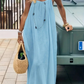 💃LAST DAY SAEL 50% OFF!!✨Women's Solid Color Backless Cami Dress💕