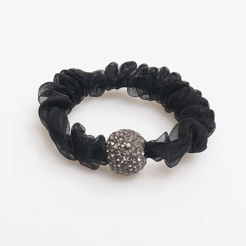 💝Hot Sale 50% OFF💝Elegant Rhinestone Mesh Hair Ties💎🎀