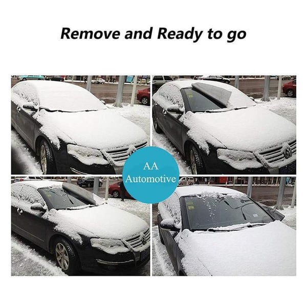 ❄️ Windshield Anti-Snow & Anti-Frost Cover with Mirror Protection – Ready-to-Drive in Any Weather!🔥