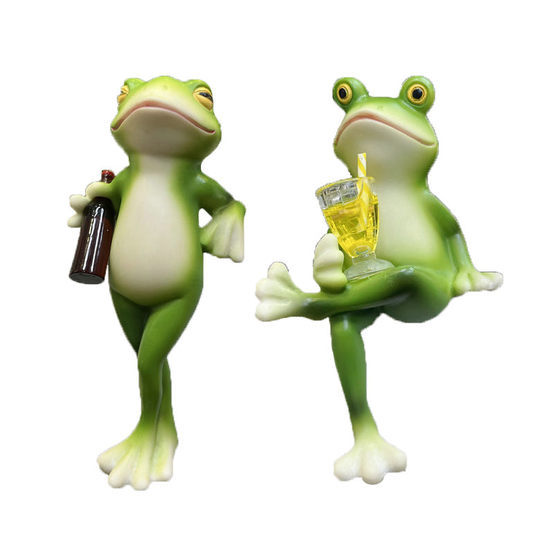 🎁Gift Idea Hot Sale 50% OFF🐸 Frog Flower Pot Hanger Ornament🍷