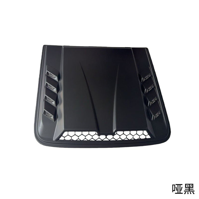 2026 New Black Universal Large Hood Vents - Car Engine Hood Air Vent Scoop for Chevy Silverado, Colorado, Ford F-150/F-250/F-350, Dodge Ram 1500/2500/3500 (Automotive Exterior Decoration Accessory)