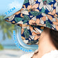 🌞Summer Limited time 50% off! 👒Women's Floral Print Bucket Sun Hat with Mask