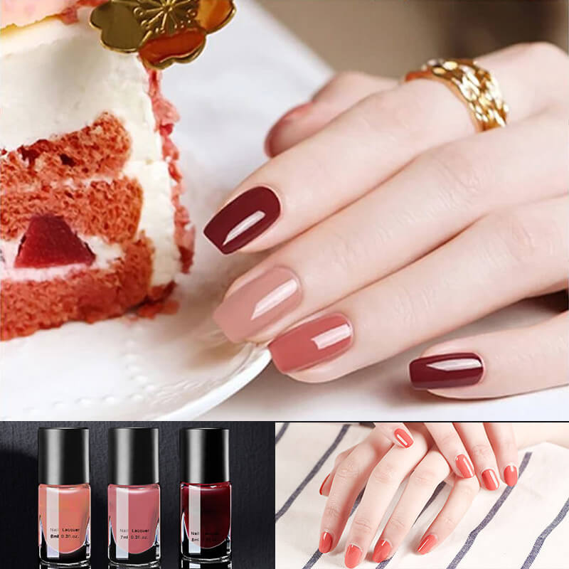 💅 "No-Bake Quick-Dry Water-Based Nail Polish" 🎨, keep your fingertips perfect all the time! 💅