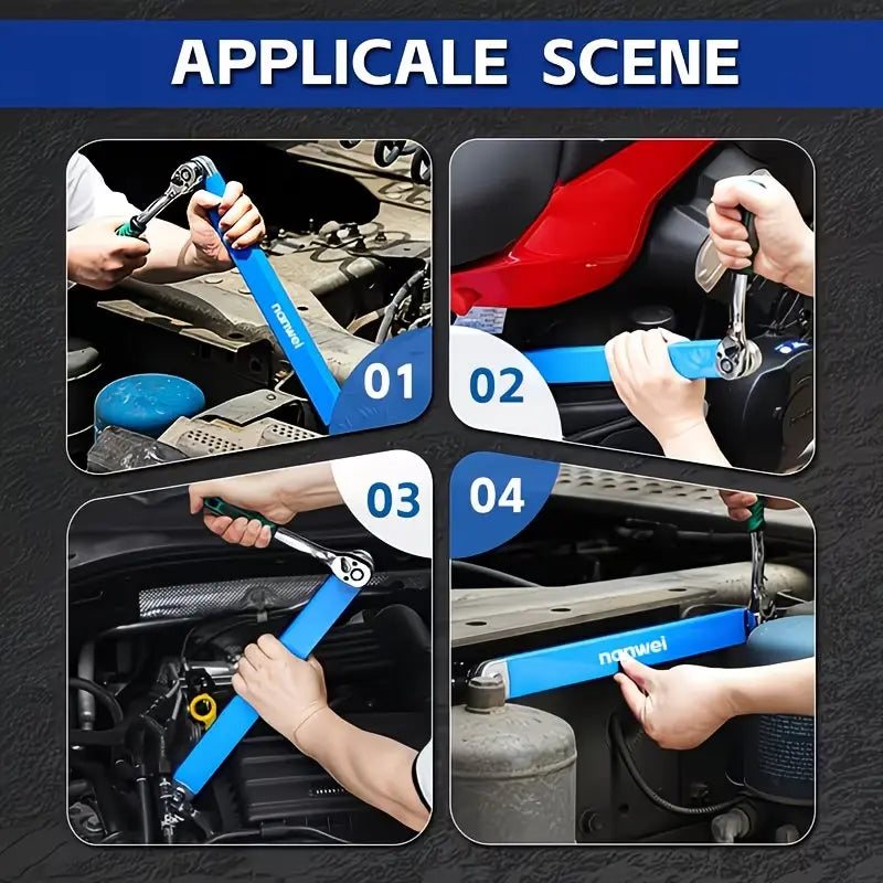🔧 Offset Extension Wrench for Tight Spaces