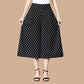 🔥Hot Sale 49% OFF🔥Women's High Elastic Waist Pleated Chiffon Wide Leg Culottes
