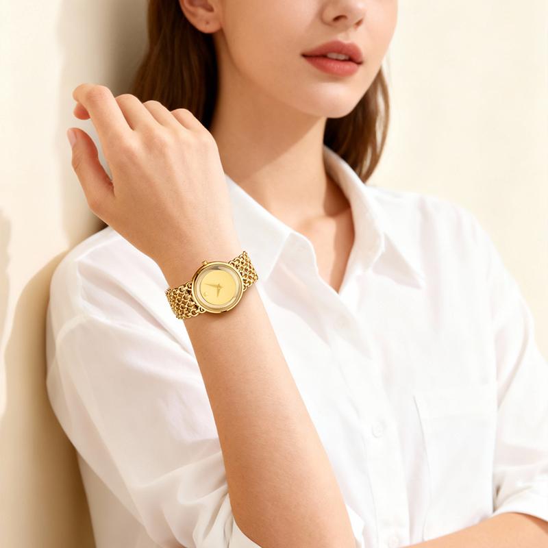 ⏰Black Friday Sale 50% OFF💥💥Luxury Round Bracelet Watch Fashionable Women's Wristwatch