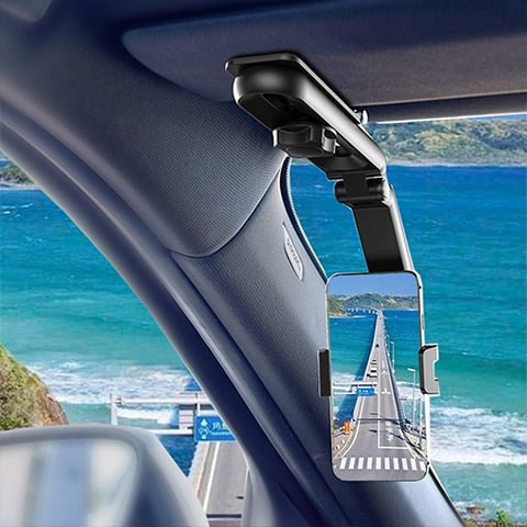 🔥2025 Hot Sale🔥 Rotatable and Retractable Car Phone Holder