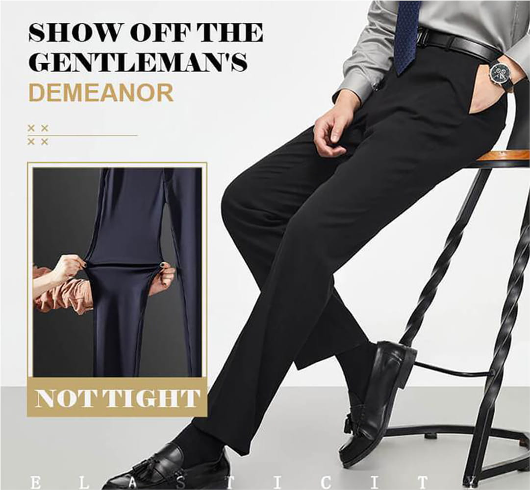 🎁Spring Limited Time 50% OFF👖Men's Summer Slim Suit Business Pants