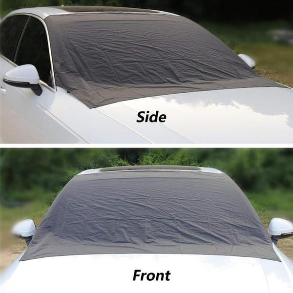 ❄️ Windshield Anti-Snow & Anti-Frost Cover with Mirror Protection – Ready-to-Drive in Any Weather!🔥