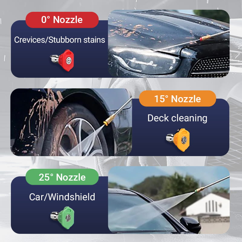 🔥1400 PSI High pressure washing kit
