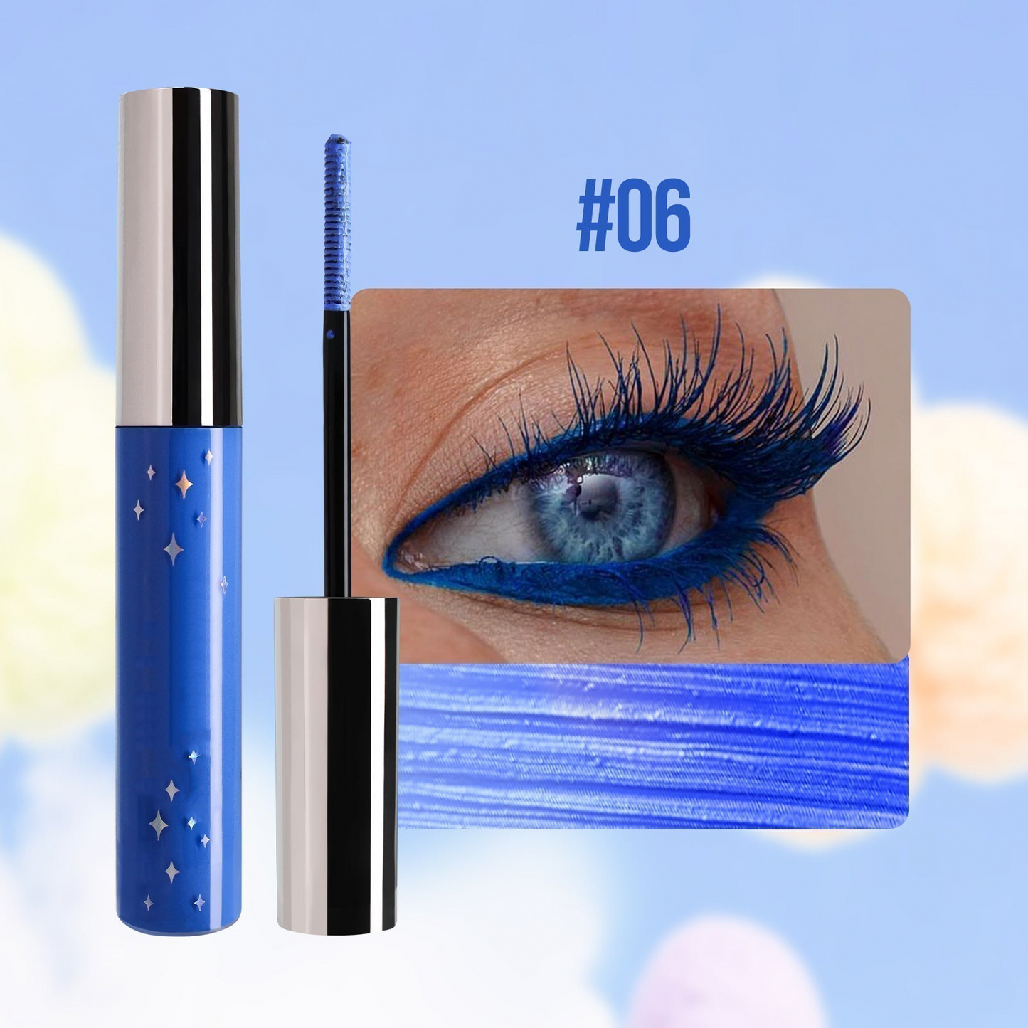 🔥💎BUY 1 GET 1 FREE🌟 Waterproof Diamond Glitter Mascara - Long-lasting Curl, Sparkling Shine, Create Captivating Eyes!